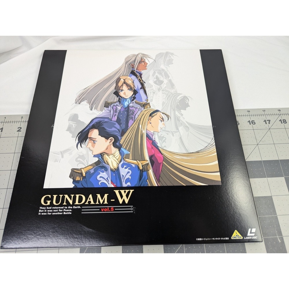 Gundam W Vol 5 Laser Disc Set - Picture 6 of 14